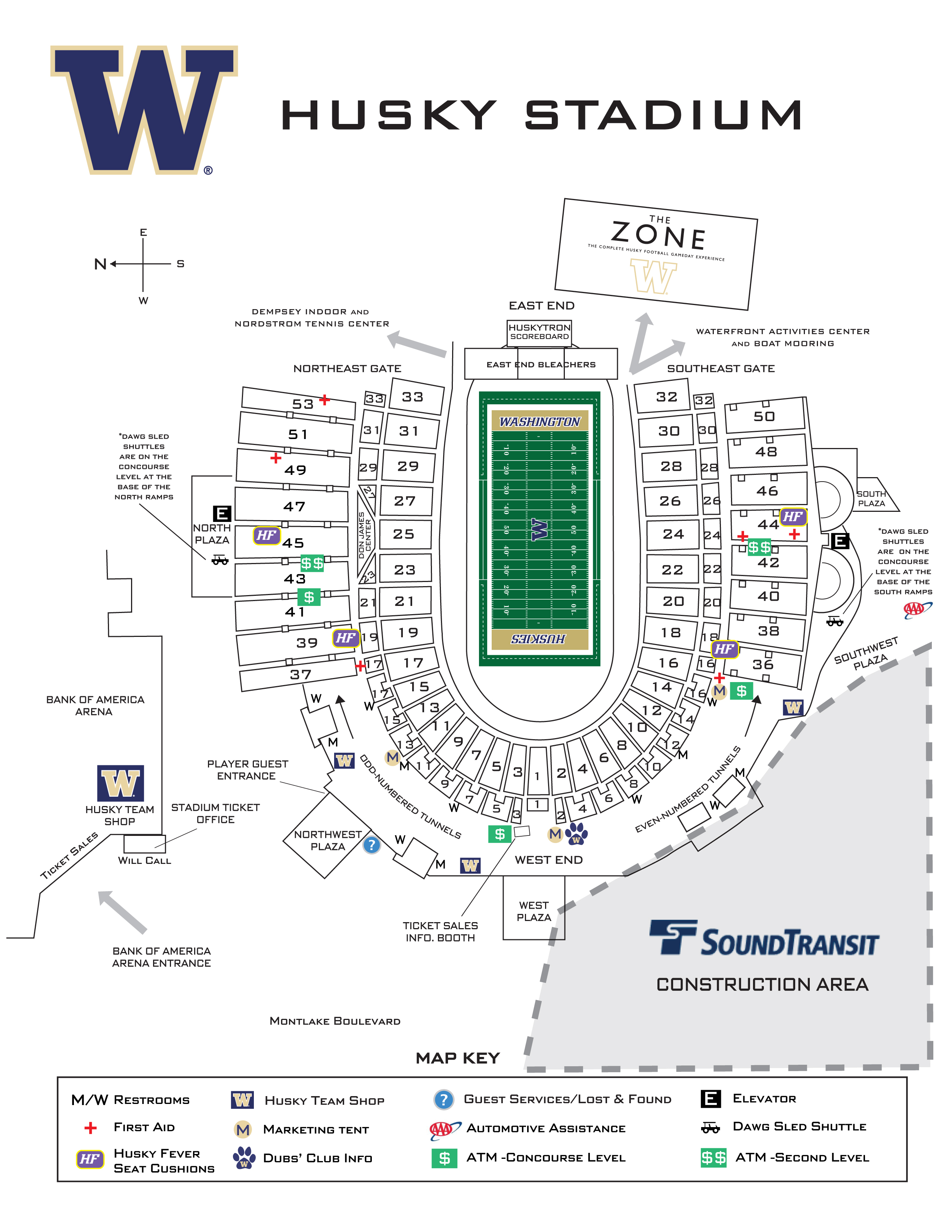 Huskies Stadium Seating Chart