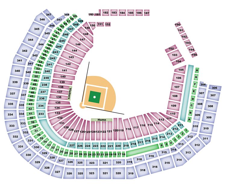 Safeco Seating Chart Rows