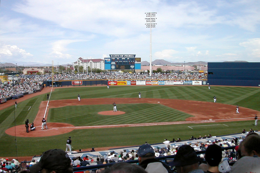 Mariner spring training, Peoria, AZ © Julia Akoury Thiel Sportspress