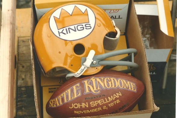 Seattle-Kings-helmet-and-fooball-in-a-bo