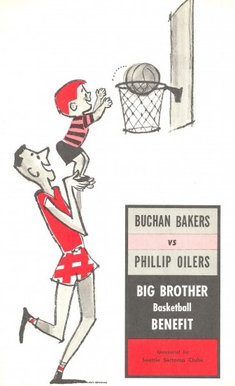 Program cover from benefit game